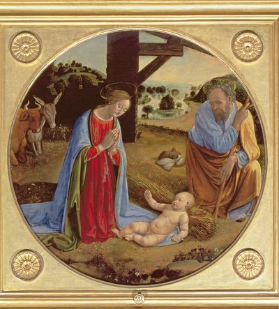 Die Geburt Christi von Cosimo Rosselli